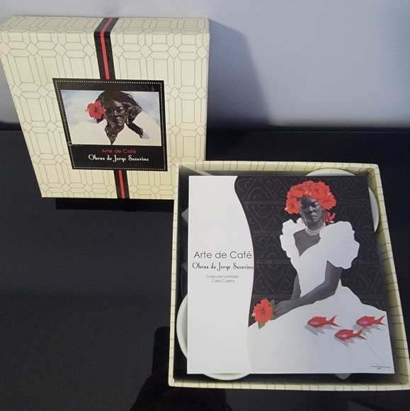 Arte de Café Obras de Jorge Severino Colección Limitada Espresso Set - Picture 5 of 12